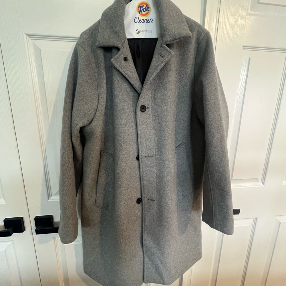 Abercrombie & Fitch Charcoal Trench Coat
